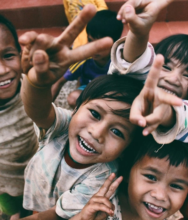 Children smiling